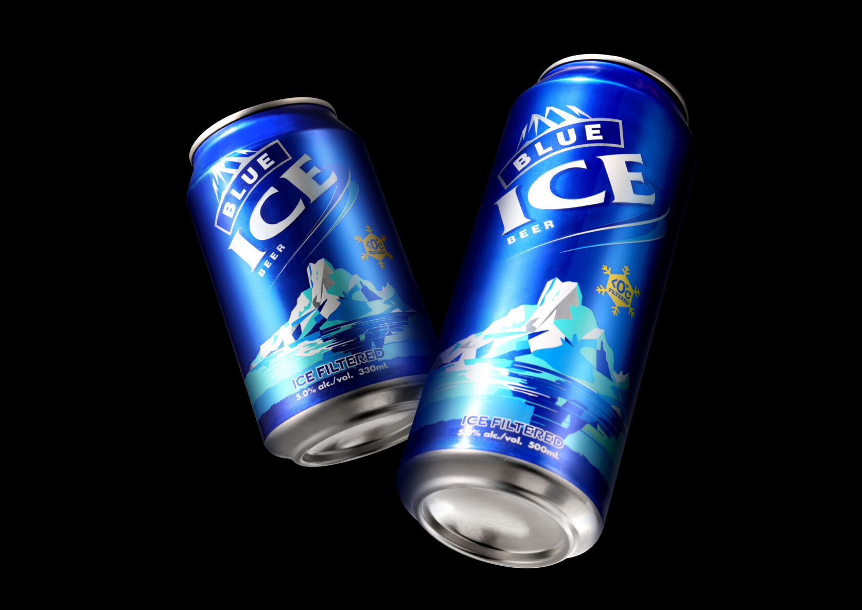 Blue Ice Beer | FMCG Beer Packaging Design