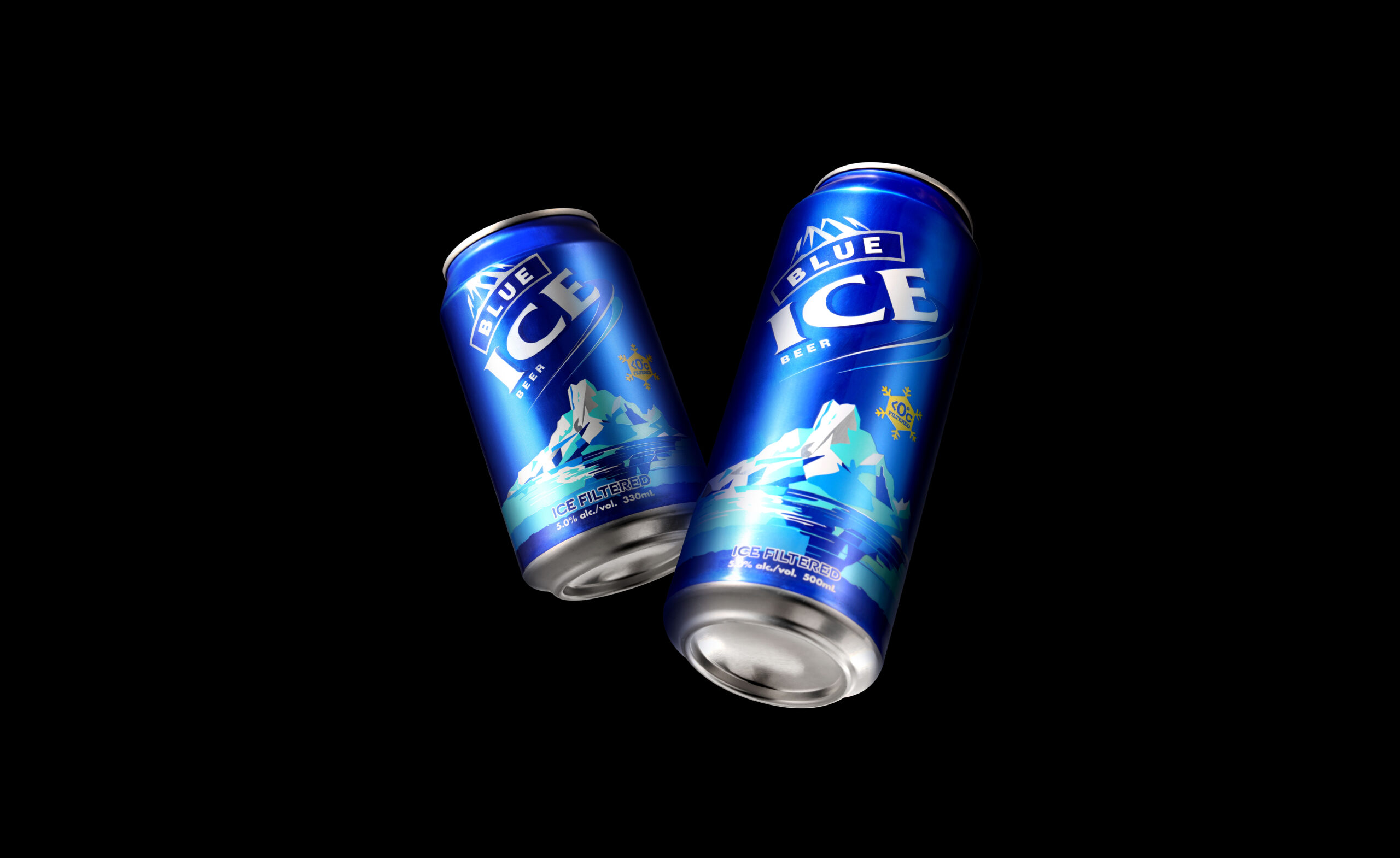 blue ice packaging