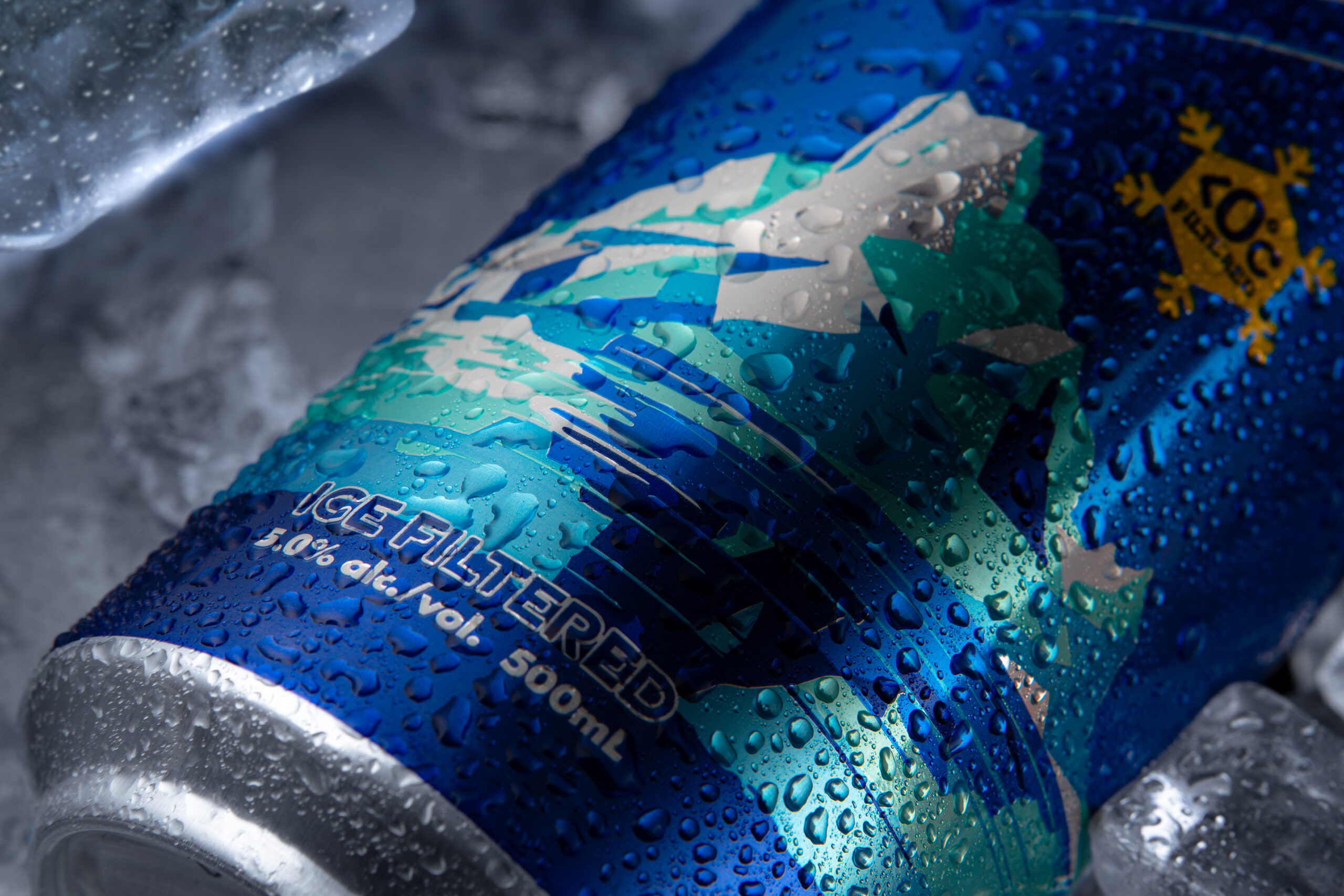 Blue Ice Beer | FMCG Beer Packaging Design