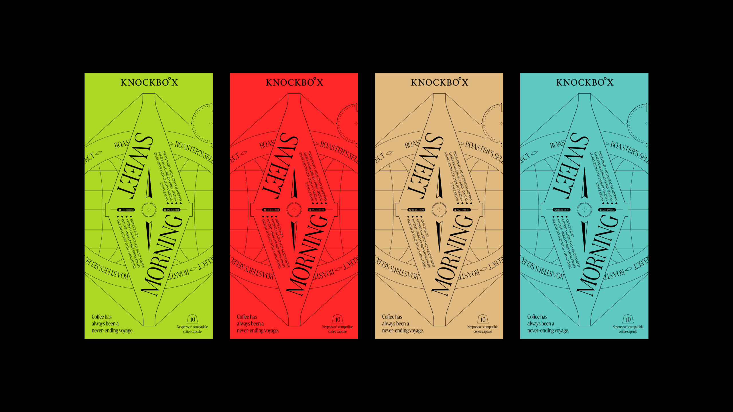 KNOCKBO°X Coffee Capsule Packaging