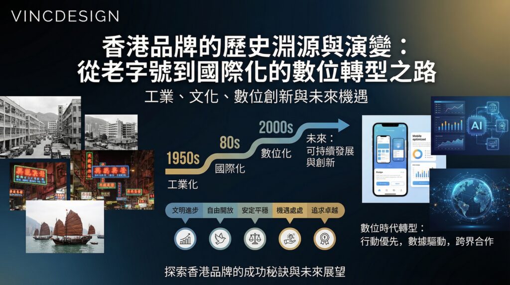 香港品牌的歷史淵源與演變