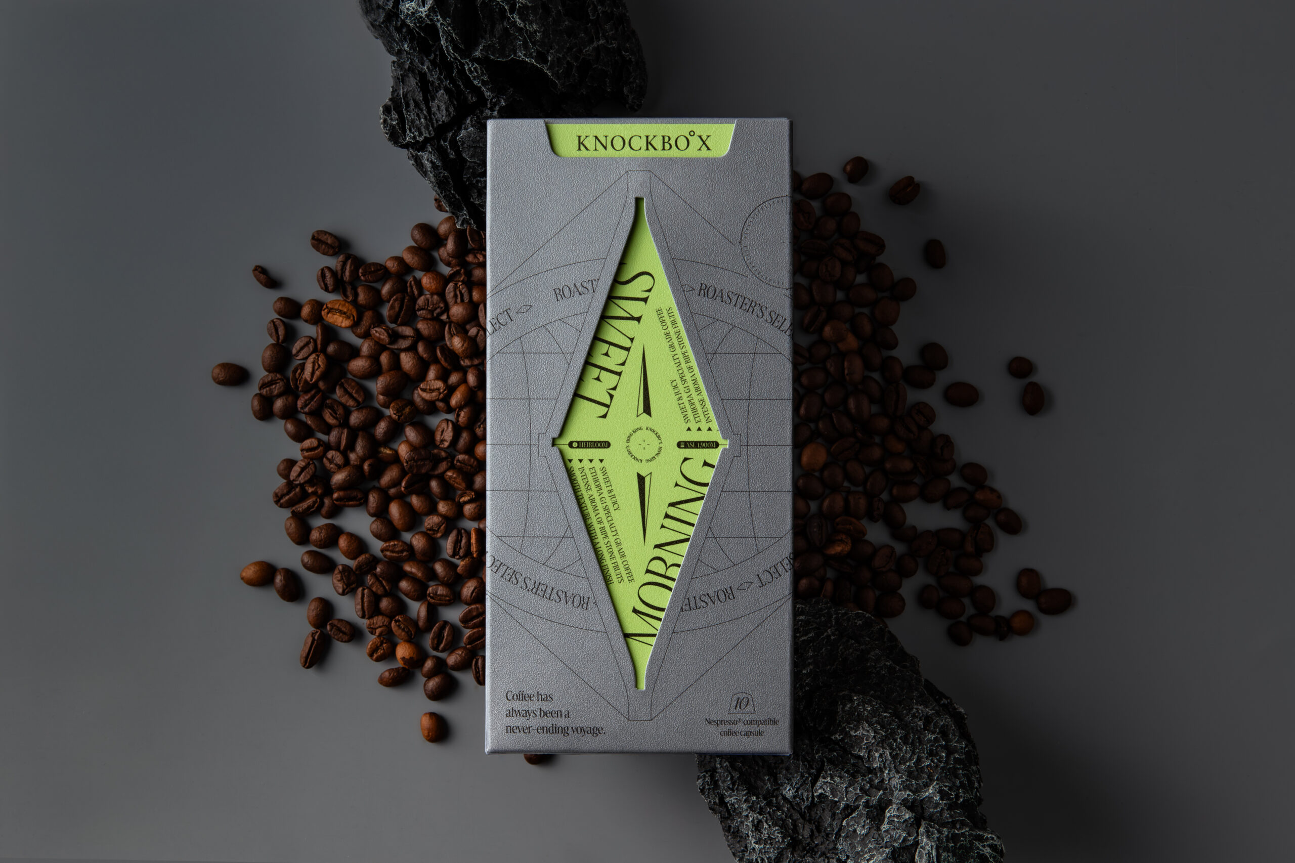 KNOCKBO°X Coffee Capsule Packaging
