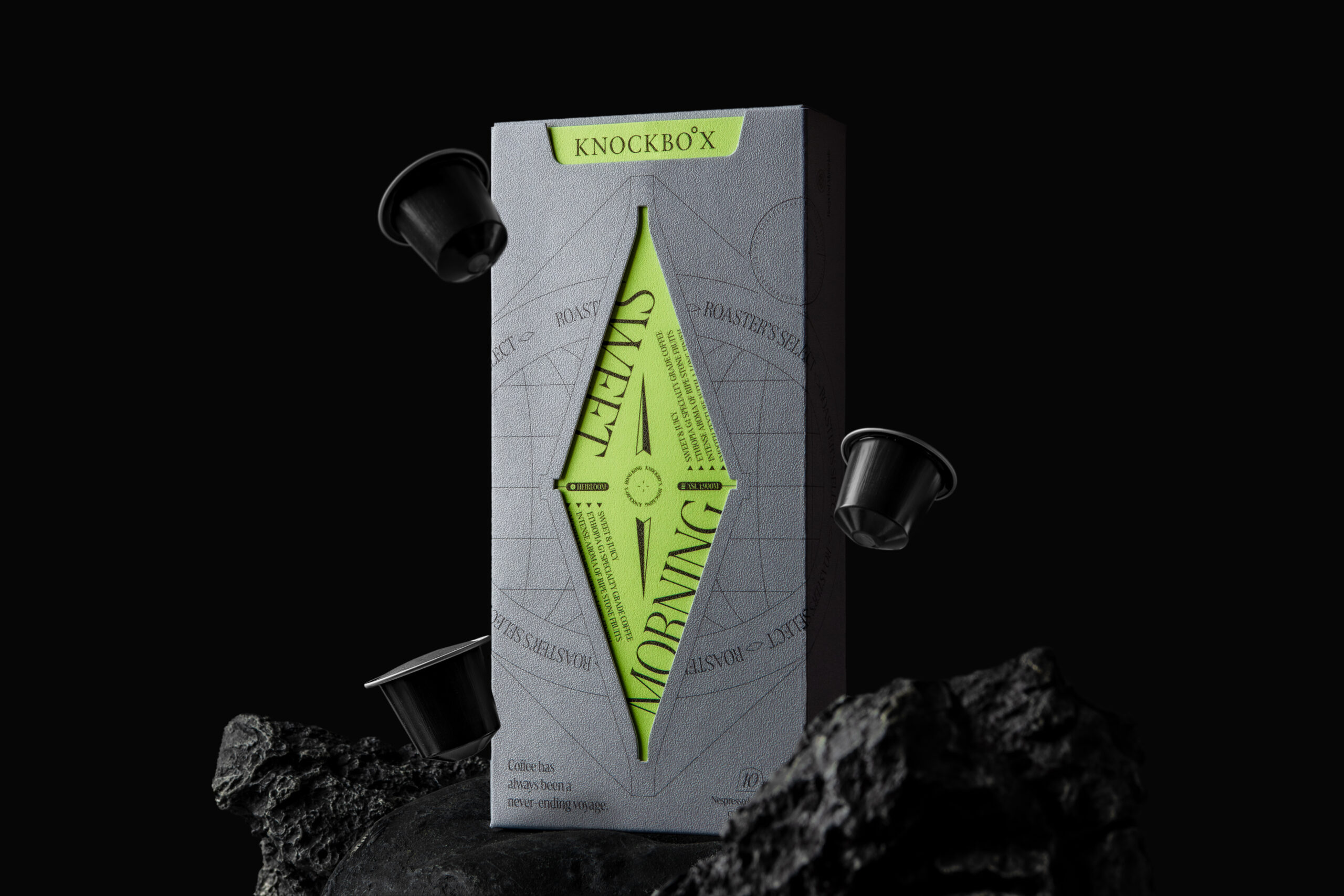 KNOCKBO°X Coffee Capsule Packaging